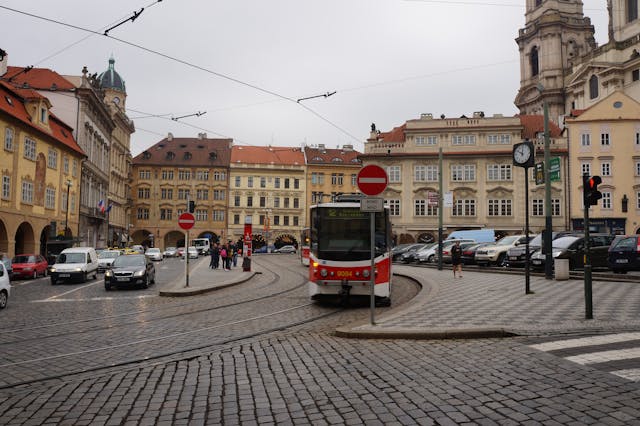 jízda Prahou